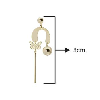 Gold earrings 3