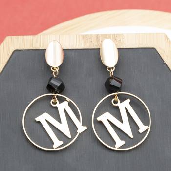 Gold earrings 1