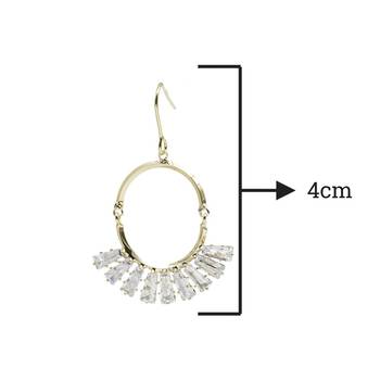 Gold earrings 3