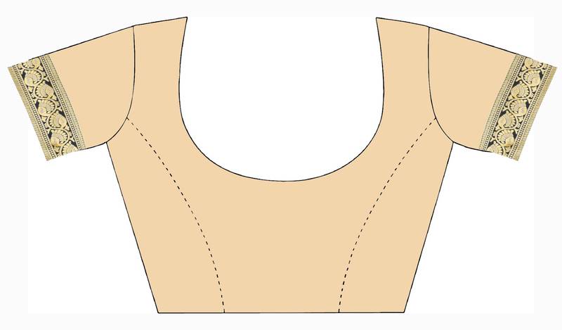 Designer Kanchipuram Banarasi Silk Saree With Blouse