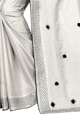 Designer Silk Saree With Blouse 2