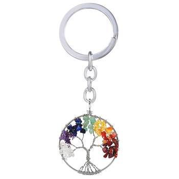 Multicolor crystal key-chain 1