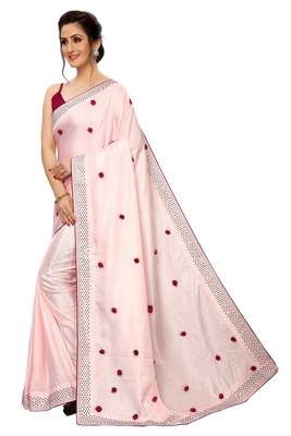 Designer Silk Saree With Blouse 3