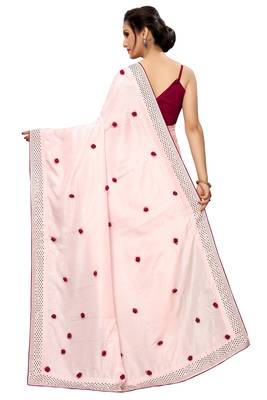 Designer Silk Saree With Blouse 4