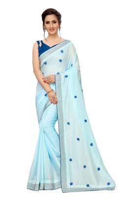 Designer Silk Saree With Blouse 1