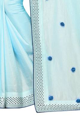 Designer Silk Saree With Blouse 2