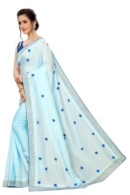 Designer Silk Saree With Blouse 3