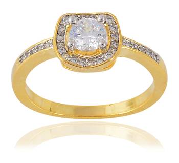 Gold Metal Ring for Women  1