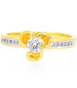 Fashionable Stylish Fancy Party Wear Designer Gold Plated Ring For Women Girls