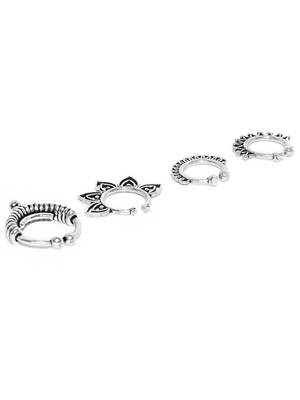 Silver nose-ring 3