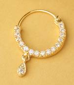 Gold nose-ring