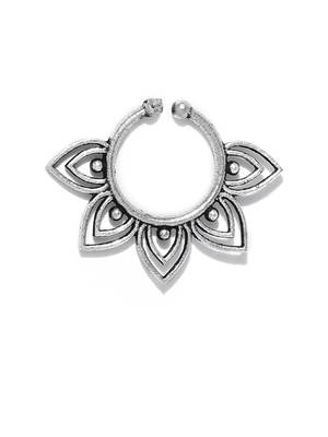 Silver nose-ring 2