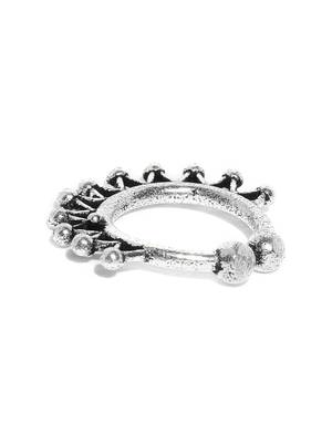 Silver nose-ring 3