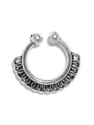 Silver nose-ring 2