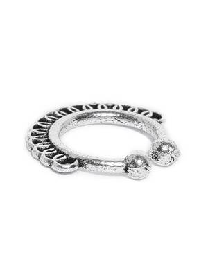 Silver nose-ring 3