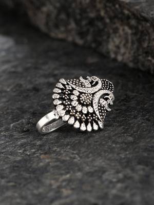 Silver nose-ring 1
