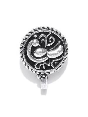 Silver nose-ring 2