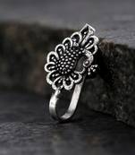 Silver nose-ring