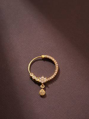 Gold nose-ring 1