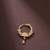 Gold nose-ring