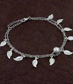 Silver anklets