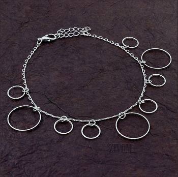 Silver anklets 1