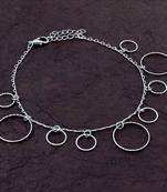 Silver anklets