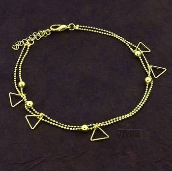 Gold anklets 1