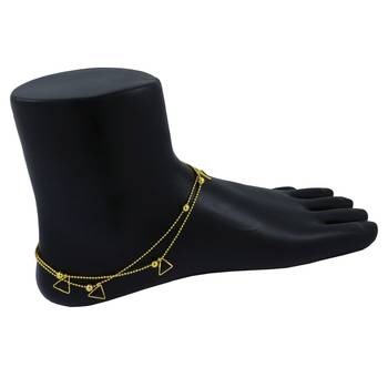 Gold anklets 3