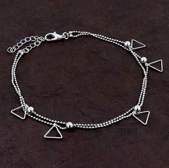 Silver anklets 1