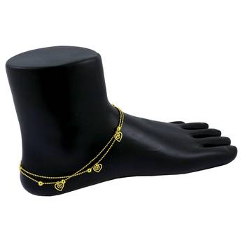 Gold anklets 3