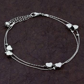 Silver anklets 1