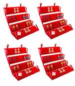 Maroon jewellery-box