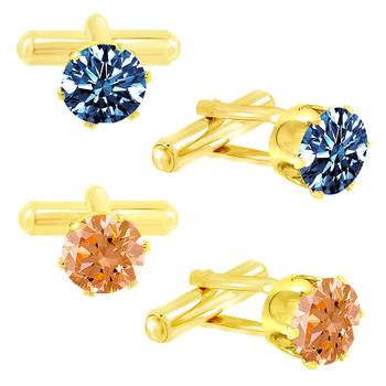 Multicolor crystal jewellery-combo 1