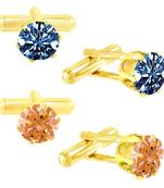 Multicolor crystal jewellery-combo