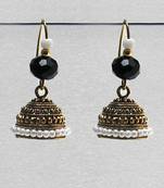 Black Antique Jhumkas