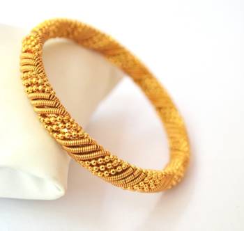 Designer Gold Plated Bangle 1