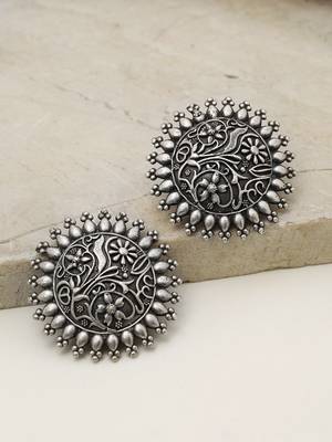 Silver earrings 1
