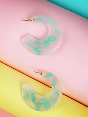 Blue earrings 1