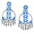 Blue earrings