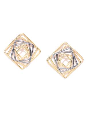 Gold earrings 3