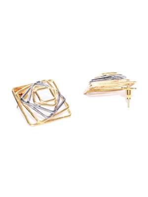 Gold earrings 4
