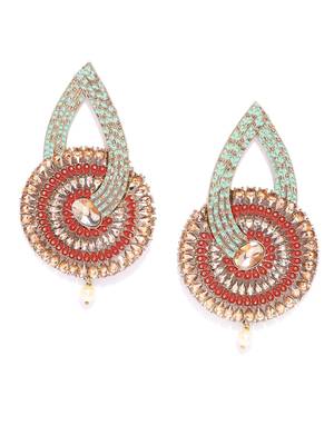 Red earrings 2