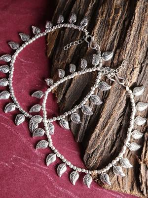 Silver anklets 1