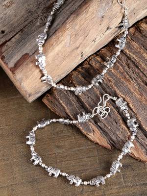 Silver anklets 1