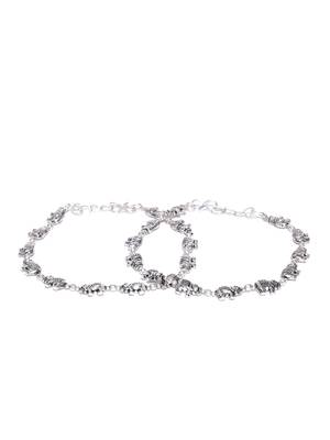 Silver anklets 3