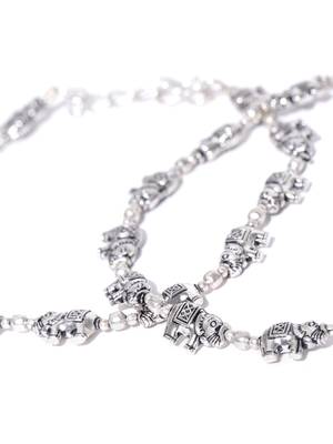 Silver anklets 5
