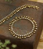Gold anklets