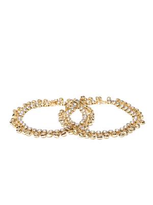 Gold anklets 3