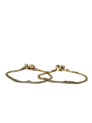 Gold anklets 1